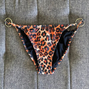 NEW Topshop Leopard Bikini Bottom